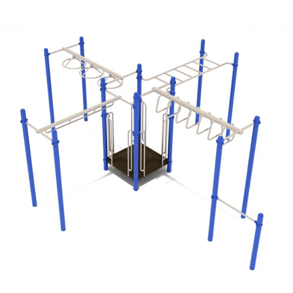 PKP164 - White Plains Playground Monkey Bars - Ages 5 to 12 Yrs. - Side 1