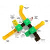 PKP190 - Southport Commercial Playground Equipment - Ages 5 to 12 Yrs. - Top
