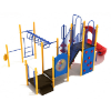 PKP220 - Charlotte Commercial Playground Equipment - Ages 5 to 12 Yrs. - Front