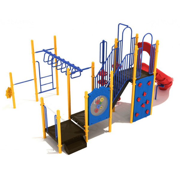 PKP220 - Charlotte Commercial Playground Equipment - Ages 5 to 12 Yrs. - Front