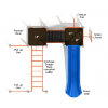 PKP224 - Forest Grove Commercial Playground Equipment - Ages 5 to 12 Yrs. - Top