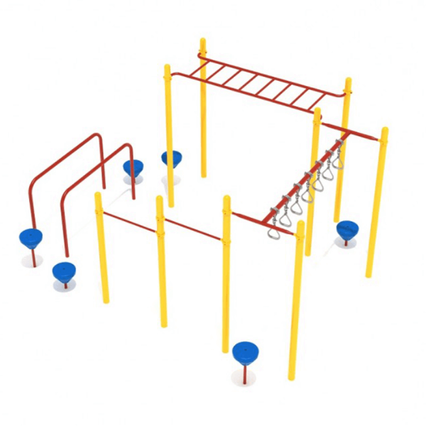 PKP225 - Alpharetta Commercial Playground Equipment - Ages 5 to 12 Yrs. - Primary Front