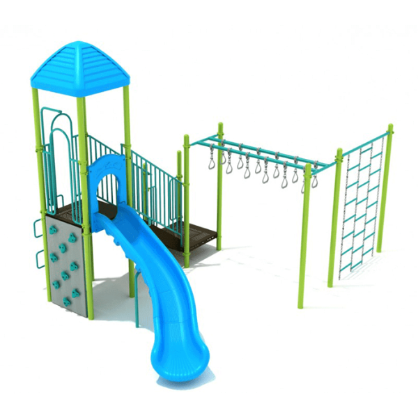 PKP226 - Homestead Commercial Playground Equipment - Ages 5 to 12 Yrs. - Front