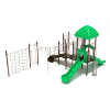 PKP230 - Grosse Pointe Commercial Playground Equipment - Ages 5 to 12 Yrs. - Front