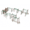PKP238 - Rotonda Playground Obstacle Course - Ages 5 to 12 Yrs. - Front