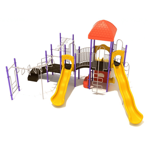 PKP240 - Gainesville Commercial Grade Playground Equipment - Ages 5 to 12 Yrs. - Front