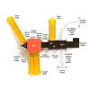 PKP240 - Gainesville Commercial Grade Playground Equipment - Ages 5 to 12 Yrs. - Top