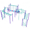 PKP246 - Terre Haute Playground Obstacle Course - Ages 5 to 12 Yrs. - Back