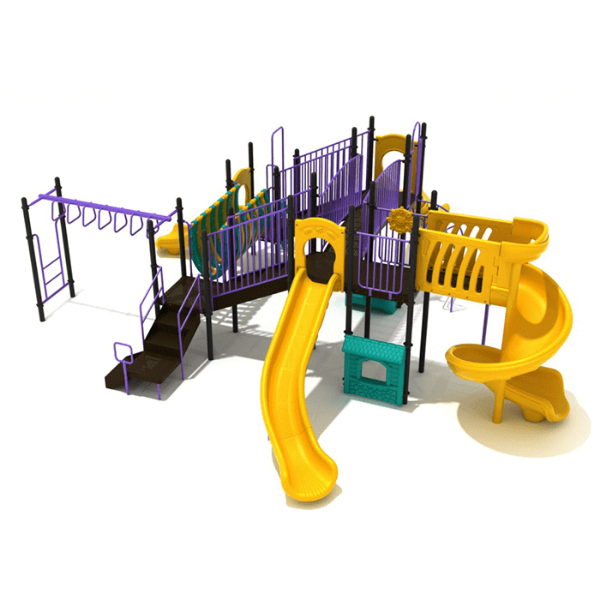 PKP247 - Fairfax Station Commercial Playground Equipment - Ages 5 to 12 Yrs. - Front