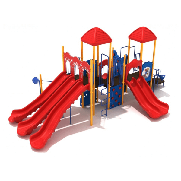 PKP250 - Lancaster Commercial Playground Equipment - Ages 5 to 12 Yrs. - Front