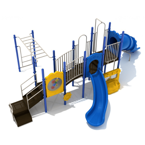 PKP252 - Lake Geneva Commercial Playground Equipment - Ages 5 to 12 Yrs. - Front