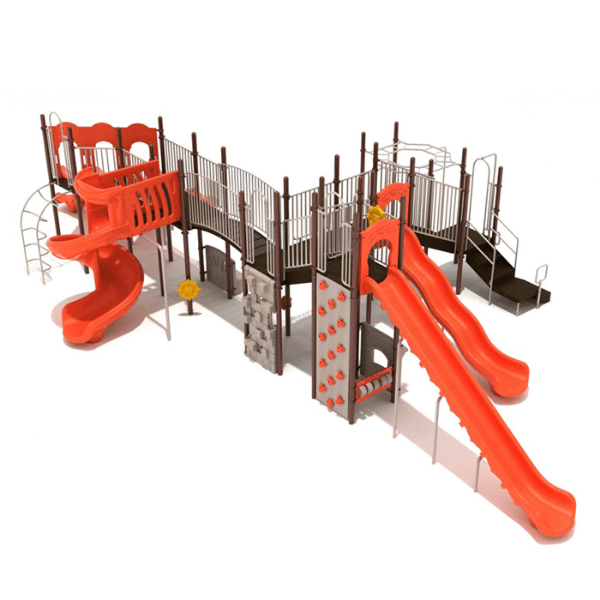 PKP254 - Loveland Commercial Playground Equipment - Ages 5 to 12 Yrs. - Front