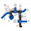 PKP279 - Middleberg Heights Commercial Playground Equipment - Ages 5 to 12 Yrs. - Top