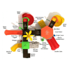 PKP288 - Point Clear Commercial Playground Equipment - Ages 2 to 12 Yrs. - Top