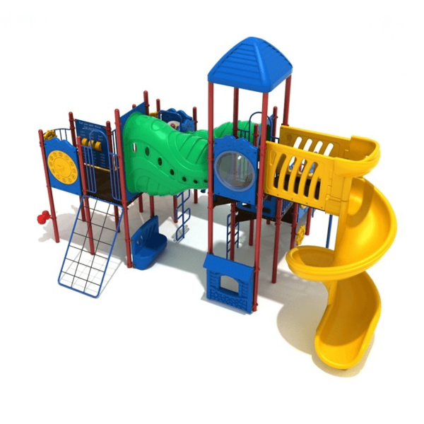 PKP297 - Soda Springs Commercial Playground Equipment - Ages 5 to 12 Yrs. - Front