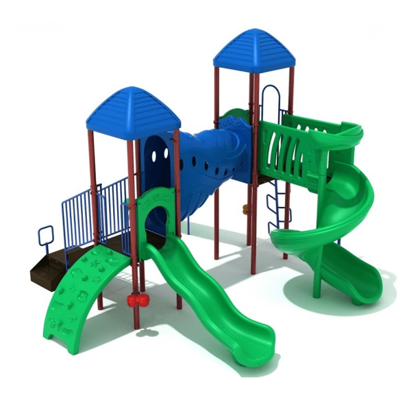 PKP302 - Redondo Beach Commercial Playground Equipment- Ages 5 to 12 Yrs. - Front