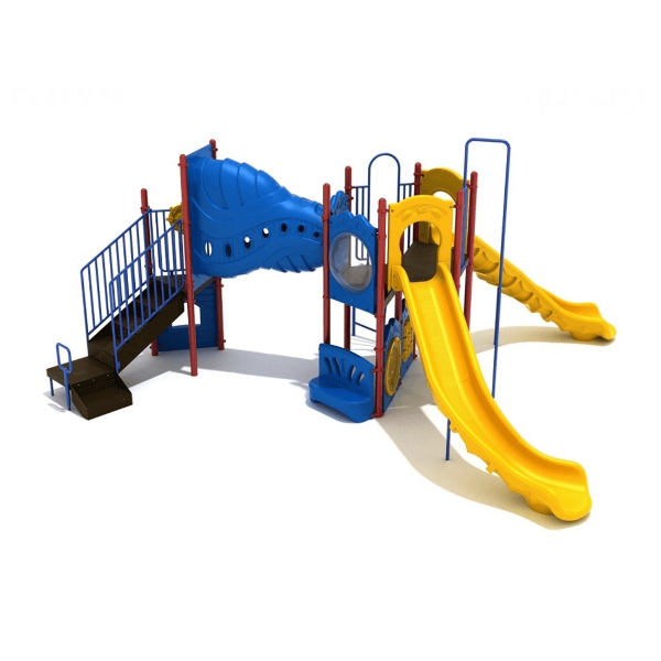 PKP303 - Shorewood Forest Commercial Playground Equipment - Ages 5 to 12 Yrs. - Front