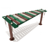 PMC005 - Metallophone Musical Playground Equipment - Ages 2 to 12 Yrs. - Neutral Front