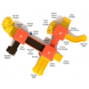 PMF014 - Evans Commercial Playground Equipment - Ages 5 to 12 Yrs. - Top