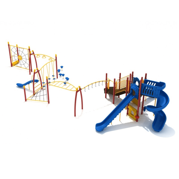 PMF017 - Wrangell Commercial Playground Equipment - Ages 5 to 12 Yrs. - Front