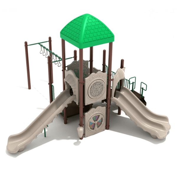 PMF023 - Founders Club Commercial Playground Equipment - Ages 5 to 12 Yrs. - Front