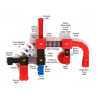 PMF029 - Hickory Stick Commercial Playground Equipment - Ages 5 to 12 Yrs. - Top