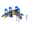 PMF038 - Boardwalk Place Commercial Playground Equipment - Ages 5 to 12 Yrs. - Back