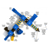 PMF038 - Boardwalk Place Commercial Playground Equipment - Ages 5 to 12 Yrs. - Top