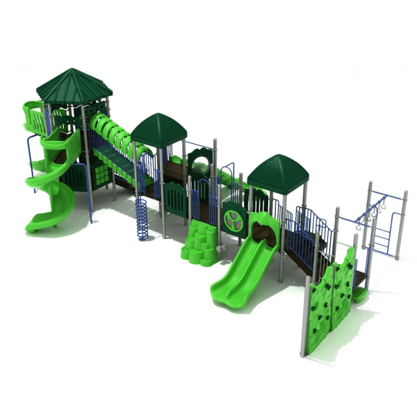 PMF044 - Carolina Woods Commercial Playground Equipment - Ages 5 to 12 Yrs. - Front