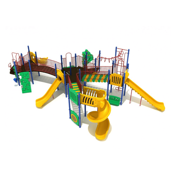PMF045 - Drexel Pointe Commercial Playground Equipment - Ages 5 to 12 Yrs. - Front