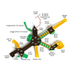 PMF045 - Drexel Pointe Commercial Playground Equipment - Ages 5 to 12 Yrs. - Top