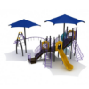 PMF046 - Vista Village Commercial Playground Equipment - Ages 5 to 12 Yrs. - Back