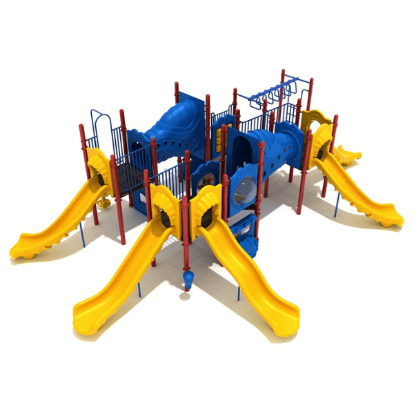 PMF066 - Willamette Commercial Playground Equipment - Ages 5 to 12 Yrs. - Front