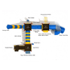 PMF068 - Joliet Commercial Playground Equipment - Ages 5 to 12 Yrs. - Top