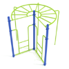 PTC004 - 270-Degree Rung Ladder Playground Monkey Bars - Ages 5 to 12 Yrs. - Lime Green