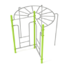 PTC004 - 270-Degree Rung Ladder Playground Monkey Bars - Ages 5 to 12 Yrs. - Grey