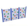 PTC024 - 3 Panel Standard Playground Rock Wall - Ages 5 to 12 yr - Front