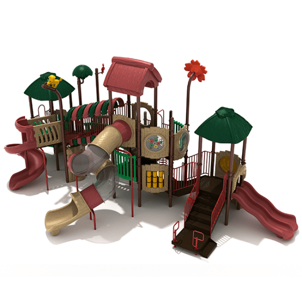 PTH011 - Hue-Manatee Commercial Playground Equipment - Ages 5 to 12 yr - Front