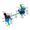 PTH018 - Finny Fish Commercial Playground Equipment - Ages 5 to 12 yr - Top