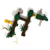 PTH020 - Gabby Gibbon Commercial Playground Equipment - Ages 5 to 12 yr - Top