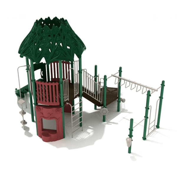 PTH032 - Hippo Harbor Commercial Playground Equipment - Ages 5 to 12 yr - Front
