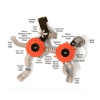 PTH034 - Spinning Spider Commercial Playground Equipment - Ages 5 to 12 yr - Top