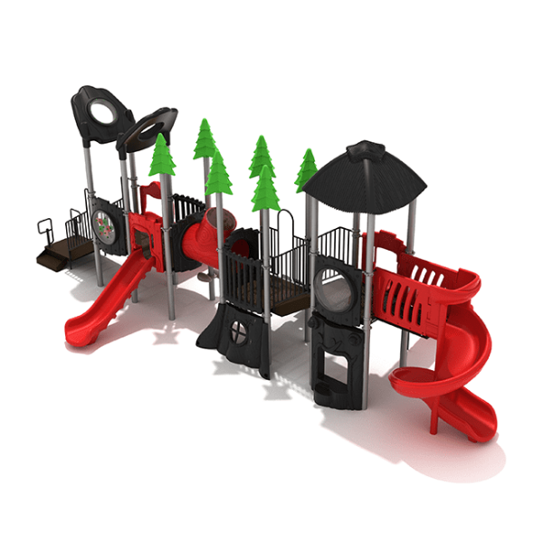 PTH041 - Comfy Chameleon Commercial Playground Equipment - Ages 2 to 12 yr - Front