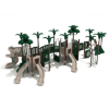 PTH049 - Slithering Snake Commercial Playground Equipment - Ages 5 to 12 yr - Front