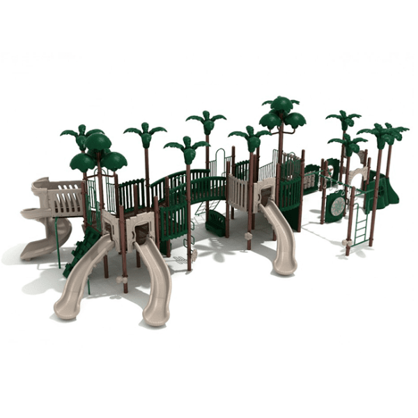 PTH049 - Slithering Snake Commercial Playground Equipment - Ages 5 to 12 yr - Front