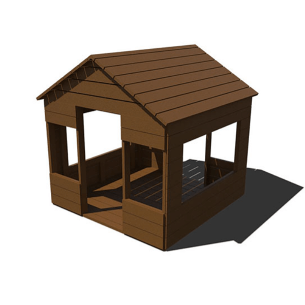 47104TT - Pioneer Playground Playhouse - Ages 2 to 5 yr