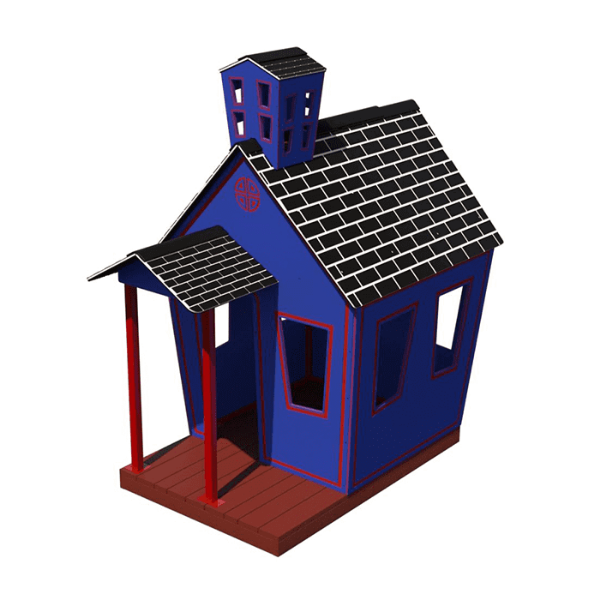 47504 - R-Town School Playground Playhouse - Ages 2 to 5 yr