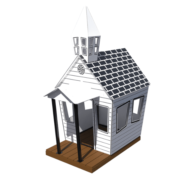 47510 - R-Town Church Playground Playhouse - Ages 2 to 5 yr