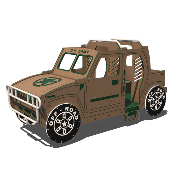 49222 - R-Town Offroad Vehicle Playground Playhouse - Ages 2 to 5 yr - Front
