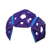 87000011XX - Mini Arch Matrix Plastic Climbing Dome- Ages 5 to 12 yr - Purple